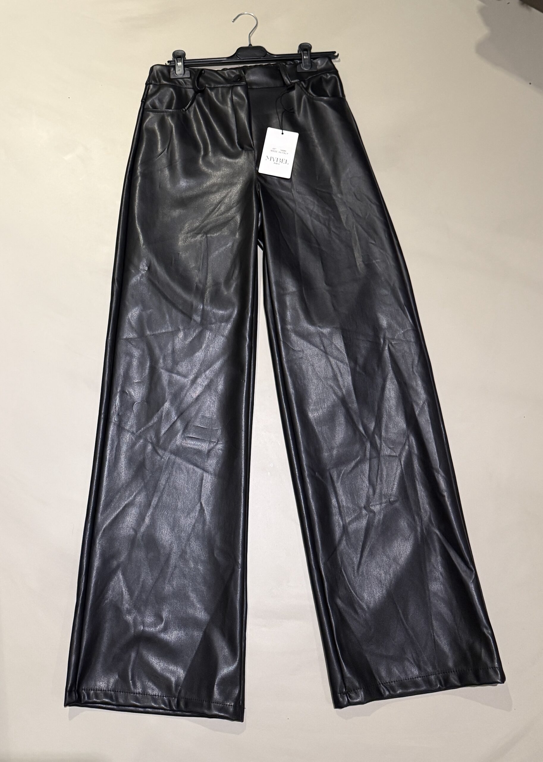 Faux Leather Broek Fay Stoer & Comfortabel - Afbeelding 4