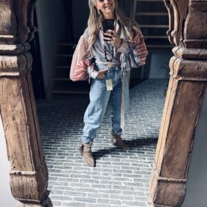 Blouse met ballonmouw