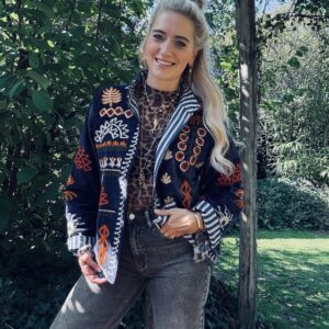 💙✨STATEMENT JACKET, BLAUW ✨💙