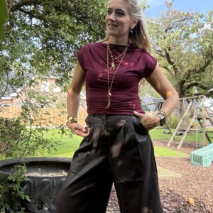 Perfect Basic Top Bordeaux